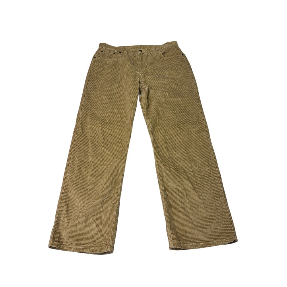Levis Corduroy Pants‎ Tan Khaki Straight Leg Womens W32 L30